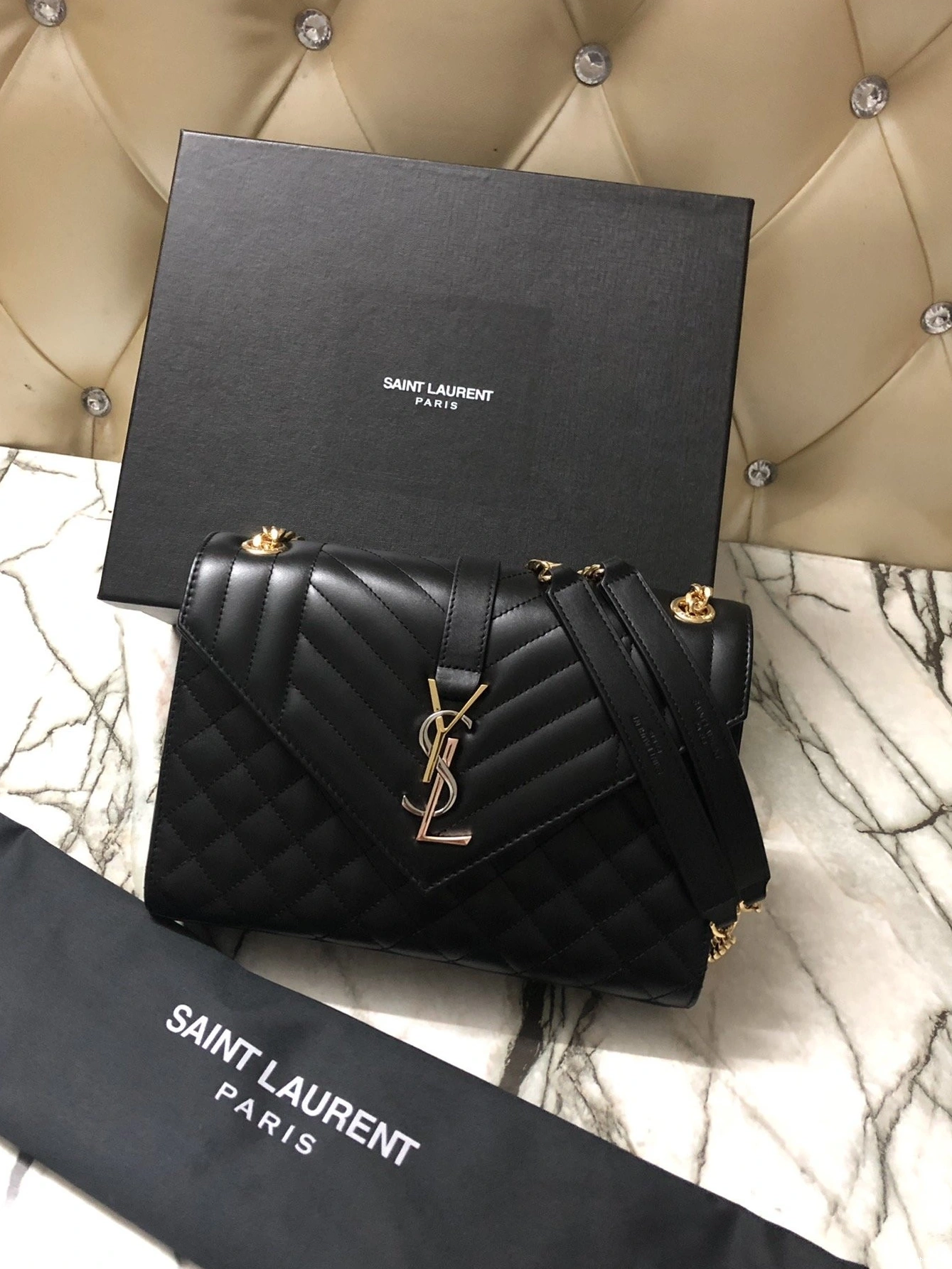 BAG MEDIUM ENVELOPE YSL 0818